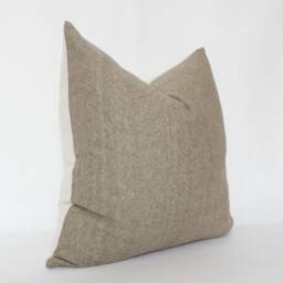 Neutral Pillow Combinations, Beige Cream Covers, Sofa Throw Set Of 5, Tan Sets, Natural Covers - thumbnail 2
