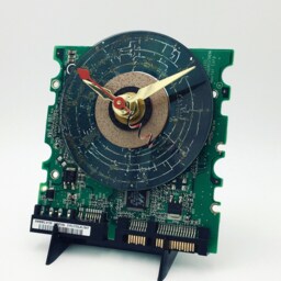 Mini Cd On Computer Circuit Board, Table/Shelf Display, Easel Stand Included - thumbnail 3
