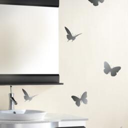 Reusable Butterfly & Dragonfly Stencils 4 Pc Kit - Easy Wall Decor For Nurseries, Kids Rooms - thumbnail 3