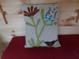 Hooray For Spring Pillow - thumbnail 1