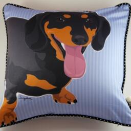 Dachshund Pillow - thumbnail 2