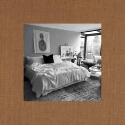 Khaki Tan Linen Coverlet - Solid Light Brown Bedspread Made To Order in The Usa Soft Bedding - thumbnail 1