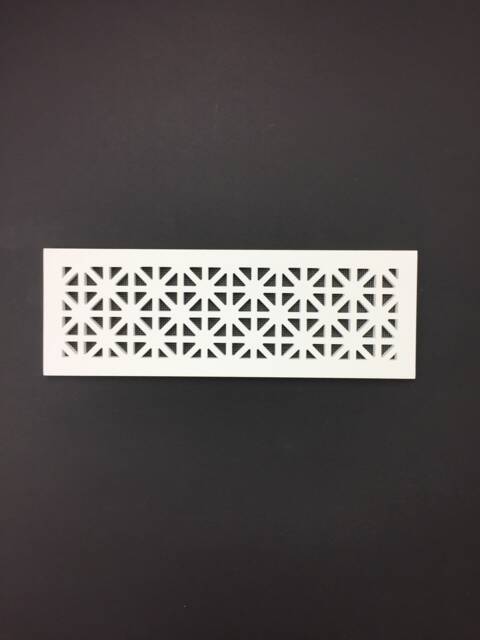 Plaster Skirting Board Air Vent Cover S13 - 297 ?? 102 Mm Made in UK - image 1