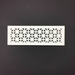 Plaster Skirting Board Air Vent Cover S13 - 297 ?? 102 Mm Made in UK - thumbnail 3