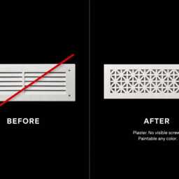 Plaster Skirting Board Air Vent Cover S13 - 297 ?? 102 Mm Made in UK - thumbnail 2