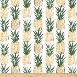 Pineapple Outdoor Cushion Cover, Tropical Island Style Pillow - thumbnail 2