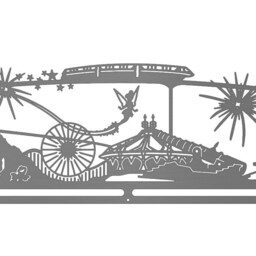 Magic Land Castle To Chateau - Sign Only Option Available Allied Medal Hanger Holder Display Rack - thumbnail 2