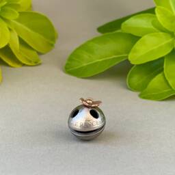 Handmade Flower Pud Recycled Sixpence Coin Art - thumbnail 2