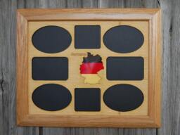 Germany Picture Frame - 11x14 Holds 8 Photos German Wall Decor, Gift, Vacation, Traveler Gift - thumbnail 1