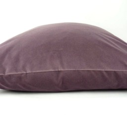 Mauve Pillow Cover // Velvet Cushion Case Long Lumbar - thumbnail 3