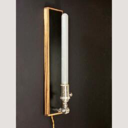 Sconce Wall Zebra Wood Lamp Light, Hanging Lamp, Bedroom Foyer Lighting, Entry Edison Era Bulb Modern Lighting - thumbnail 2
