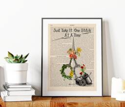 Sewing Scissors Print, Gift, Seamstress Craft Room Decor, Art, Needlework, Wall Art - thumbnail 1