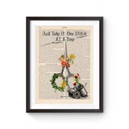 Sewing Scissors Print, Gift, Seamstress Craft Room Decor, Art, Needlework, Wall Art - thumbnail 2