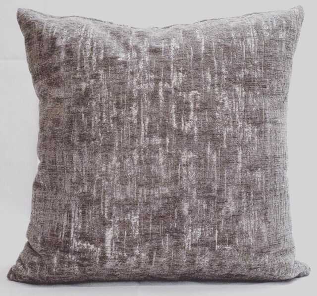 Designer Pillow Cover - Velvet & Metallic Textural Finish - image 1