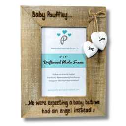 Miscarriage Angel Baby Gifts - Personalised Photo Frame 6x4 - thumbnail 3