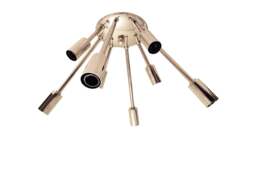 Sputnik 8 Arm - Flush Mount Ceiling Light Atomic Mid Century Chrome Hallway Kitchen Dining Room Bathroom Bedroom