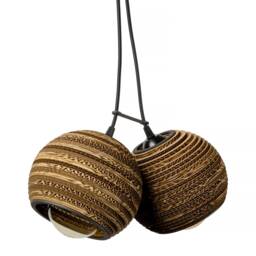 Cardboard Hanging Lamp - Bubbles 2 - thumbnail 2