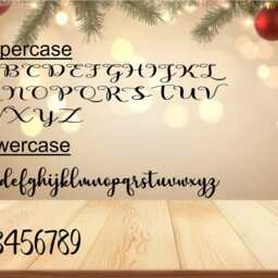 Personalized Christmas Stocking Grey & White Character, Family Matching - thumbnail 4