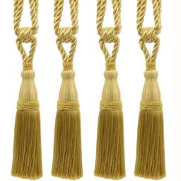 "D??copro Curtain Tassel Tieback, Length 8 1/2"" - 21.5cm, Spread 30" - thumbnail 2