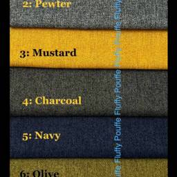 Cube Navy Faux Wool Chesterfield Footstool Luxury Coffee Table Bench - thumbnail 3