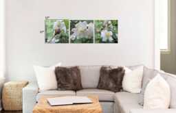"Metal Print Set, Three Piece Wall Art 12""x12" - thumbnail 1