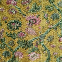 New Indian Handmade Floral Kantha Quilt Gudri, Bedspread, Bedcover Coverlet Blanket Size Queen - thumbnail 2