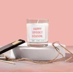 Spooky Season. Happy Spooky Halloween. Halloween Candle - thumbnail 2