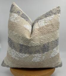 Beige & Cream Color Boucle Pillow Cover, Textured Super Soft, Boucle Euro Sham, Boho Home Decor, Boucl?? Cushion - thumbnail 1