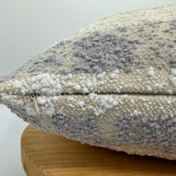 Beige & Cream Color Boucle Pillow Cover, Textured Super Soft, Boucle Euro Sham, Boho Home Decor, Boucl?? Cushion - thumbnail 2