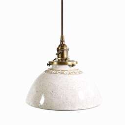 style#045P Beautiful Hand Textured Ceramic Pendant Light Kitchen Island Lighting, Farm House, Pottery Lamp, Ceramic Light, Home - thumbnail 1