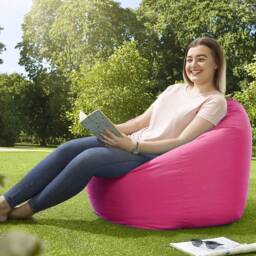 Adult Beanbag Chair Water Resistant Bean Bags For Indoor & Outdoors Garden Beanbags Outdoor Lounger Ready Filled - thumbnail 3