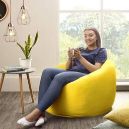 Adult Beanbag Chair Water Resistant Bean Bags For Indoor & Outdoors Garden Beanbags Outdoor Lounger Ready Filled - thumbnail 4