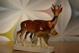 Vintage Porcelain Bambi Figurine - thumbnail 1