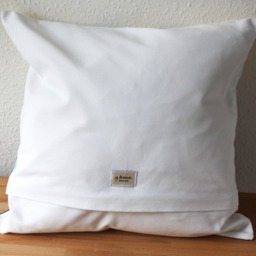 Cushion Cover, Cotton Canvas, Watercolor Original, Digital Print - thumbnail 4