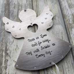 Personalised Christmas Angel Decoration, Angel, Baby Loss, Infant Lost Loved One, Memorial Decoration, Sympathy Gift - thumbnail 2