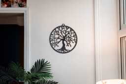 steel Tree Of Life Wall Art - Rustic Home Decor