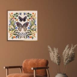 Pollinators Art Print - Botanical Illustration Wall By Christine De Carvalho - thumbnail 3