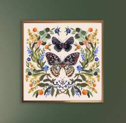 Pollinators Art Print - Botanical Illustration Wall By Christine De Carvalho - thumbnail 1
