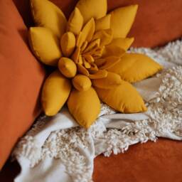 Marigold Succulent Pillow Boho Nursery & Home Decor - thumbnail 3