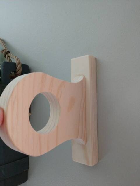 Decorative Wood Curtain Rod Brackets - image 1
