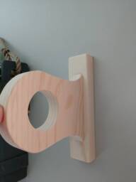 Decorative Wood Curtain Rod Brackets