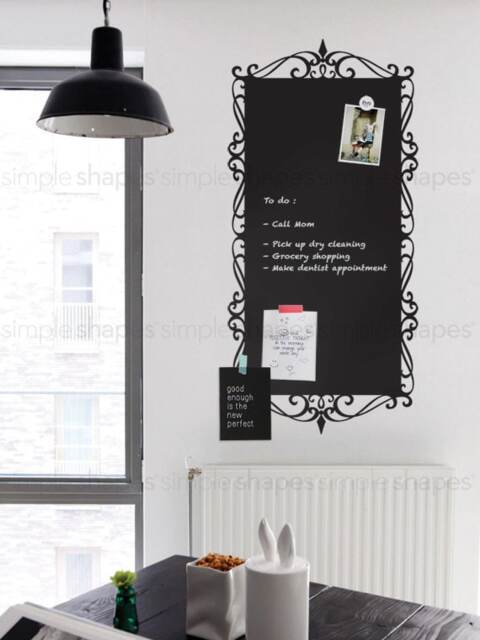 Elegant Chalkboard Wall Decal Extra Large Sticker - image 1