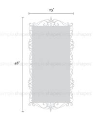 Elegant Chalkboard Wall Decal Extra Large Sticker - thumbnail 4