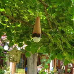 Buy 7 Pay 6 Handmade Ceramic Ice Cream Cone Light Fixture Whimsical Home Decor - thumbnail 3