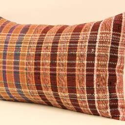 12x20 Turkish Kilim Lumbar Pillow Boho Pillow Bohemian Cushion Navajo Rugturkish Cover Armchair Case 4Oef-35 - thumbnail 3