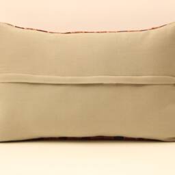 12x20 Turkish Kilim Lumbar Pillow Boho Pillow Bohemian Cushion Navajo Rugturkish Cover Armchair Case 4Oef-35 - thumbnail 4