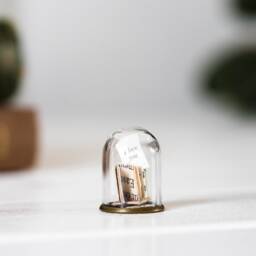 Miniature Library With Personalised Note, Message in Mini Book - thumbnail 2