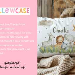 Personalised Sailor Teddy Bear Pillowcase, Custom Nautical Nursery Decor, Boys Bedroom Bedding - thumbnail 2