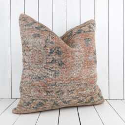 Turkish Kilim Pillow, 24x24 Inch, 60x60 cm Kilim Pillow Cover, Home Decor, Decorative Throw Turkish - thumbnail 3