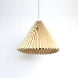 Brownfolds Beige Paper Origami Lampshade Tipi Mini Dual Pack - thumbnail 1